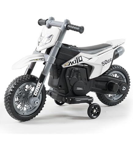 BMW 子供用 電動バイク ブラック/ホワイト 電動バイク 子供用 BMW 乗り物 車 キッズバイク 3〜5歳 三輪車
